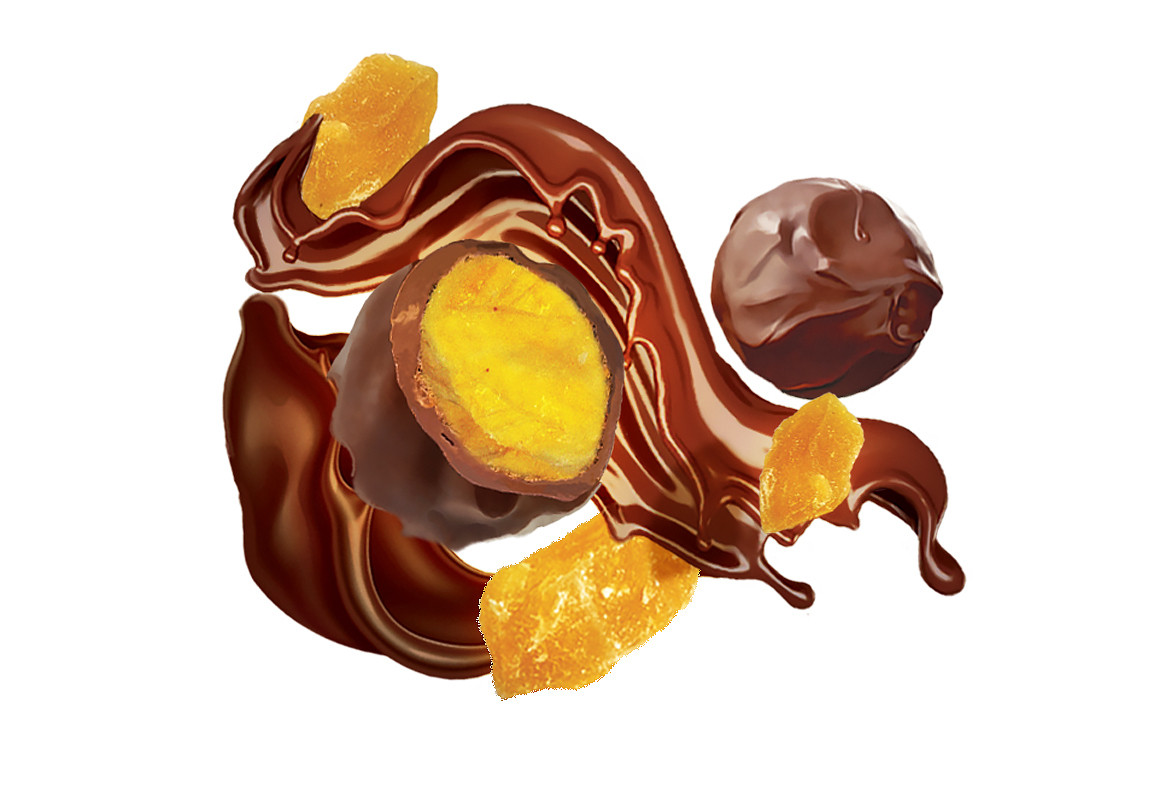 Chocolate Carob "Манго в шоколаде из кэроба", 60 г.