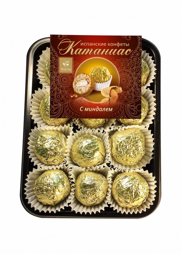 Enjoyment Spain  "Катаниас с миндалем", конфеты 185 г.