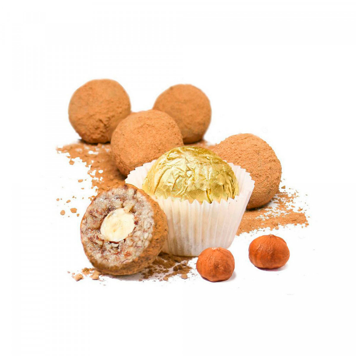 Gift Spain Delight "Катаниас с фундуком", конфеты 125 г., (картонная упаковка)