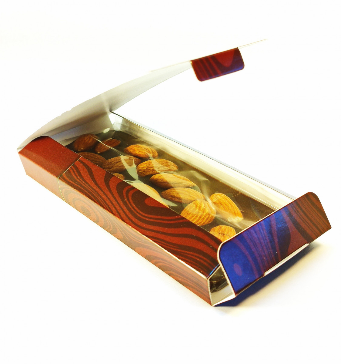 Шоколад из кэроба с миндалём, 50 г.