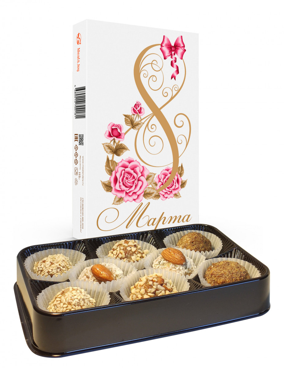 Collection "8 марта" Delight  Ассорти Миндаль, конфеты 125 г.