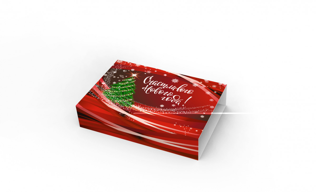 NY  Delight "Счастливого Нового Года!" - Конфеты из орехов с вишней и ананасом, 65 г