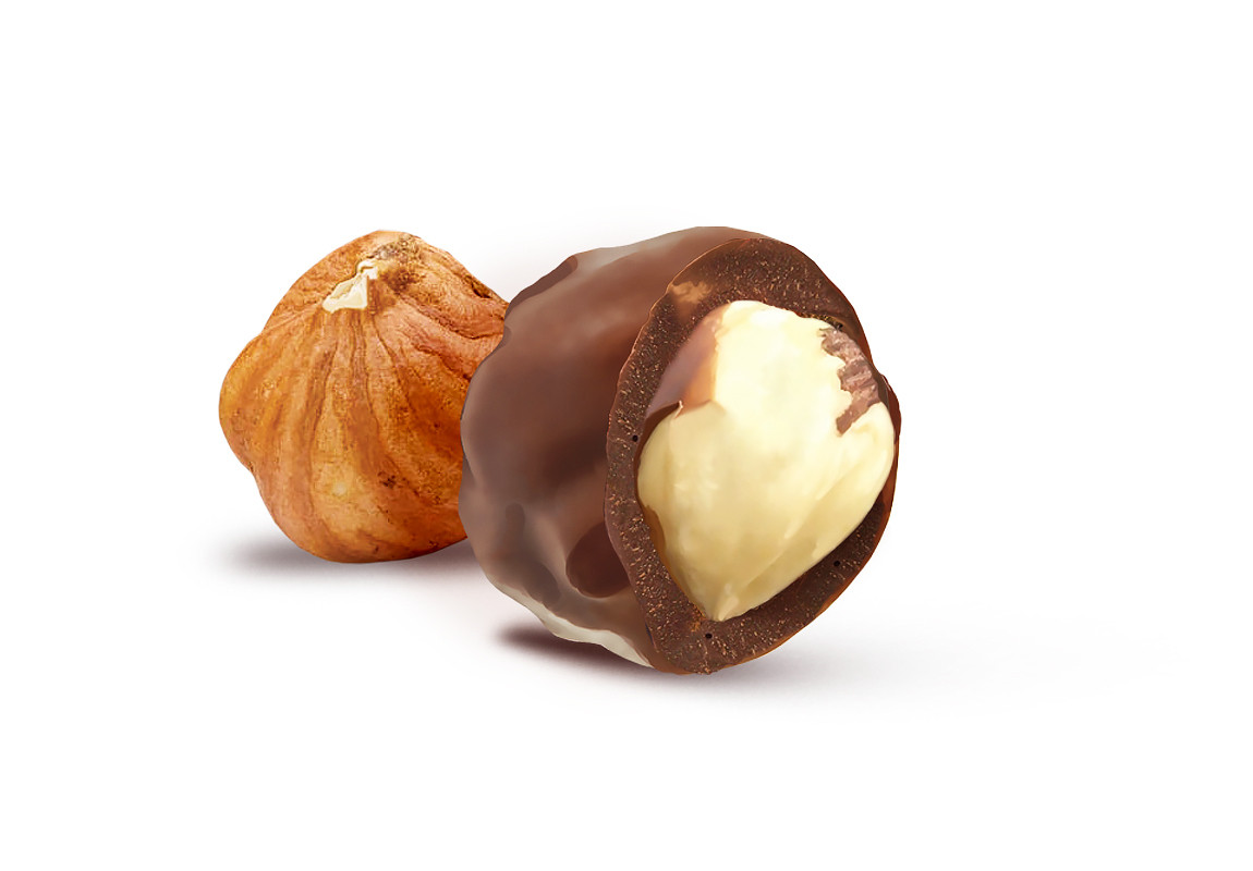 Chocolate cacao "Фундук в шоколаде на финиковом пекмезе", 60 г.
