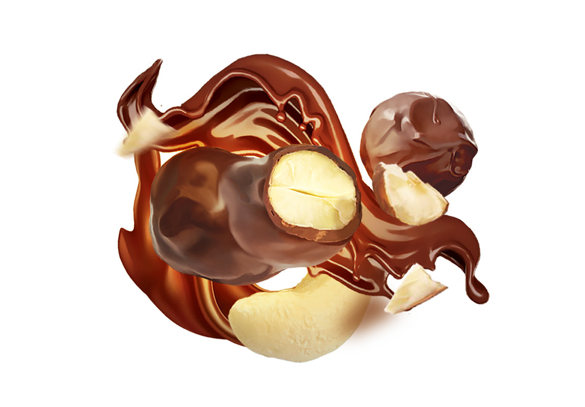 Chocolate Carob "Кешью в шоколаде из кэроба", 60 г.