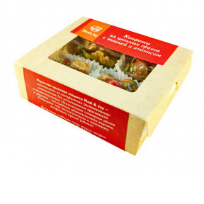 Enjoyment Candies "Конфеты из цельных орехов с вишней и ананасом", 65 г.