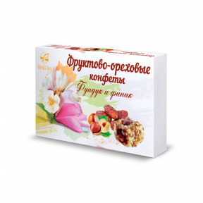 Gift Nut "Фундук и финик", конфеты 90 г., (картонная упаковка)