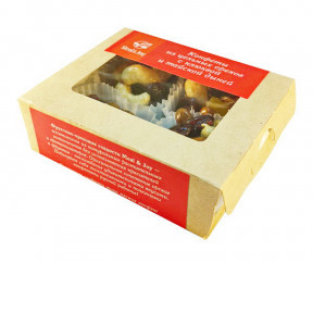 Enjoyment Candies "Конфеты из цельных орехов с клюквой и тайской дыней", 65 г.