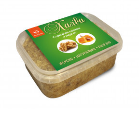 Халва с грецким орехом и медом, 250 г